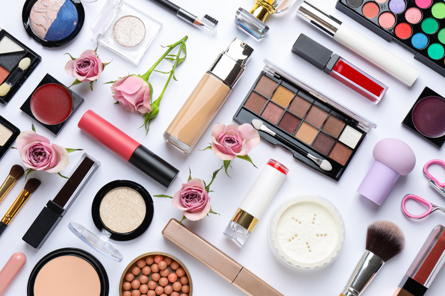 Cosmetics store shopper